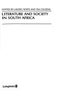 Literature and society in South Africa /