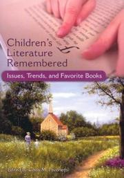 Children's literature remembered : issues, trends, and favorite books /