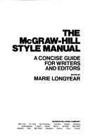 The McGraw-Hill style manual : a concise guide for writers and editors /