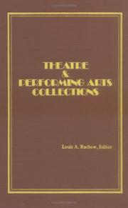 Theatre & performing arts collections /