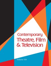 Contemporary theatre, film and television. a biographical guide featuring performers, directors, writers, producers, designers, managers, choreographers, technicians, composers, executives, dancers, and critics in the United States, Canada, Great Britain and the world /