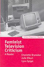 Feminist television criticism : a reader /