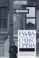 Essays on Quebec cinema /