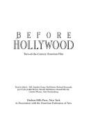 Before Hollywood : turn-of-the century American film /