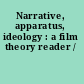 Narrative, apparatus, ideology : a film theory reader /