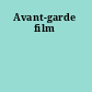 Avant-garde film