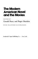 The Modern American novel and the movies /