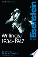 Sergei Eisenstein. selected works /