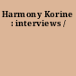 Harmony Korine : interviews /