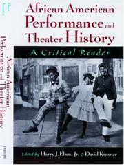 African-American performance and theater history : a critical reader /