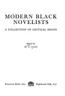 Modern Black novelists ; a collection of critical essays /