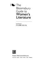 The Bloomsbury guide to women's literature /
