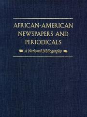 African-American newspapers and periodicals : a national bibliography /