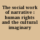 The social work of narrative : human rights and the cultural imaginary /