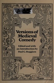 Versions of medieval comedy /