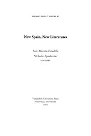 New Spain, new literatures /
