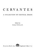 Cervantes : a collection of critical essays /