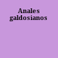 Anales galdosianos