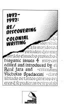 1492-1992 : re/discovering colonial writing /