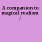 A companion to magical realism /