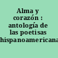 Alma y corazón : antología de las poetisas hispanoamericanas /