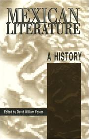 Mexican literature : a history /