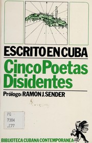 Escrito en Cuba : cinco poetas disidentes /