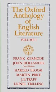 The Oxford anthology of English literature /