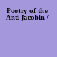 Poetry of the Anti-Jacobin /