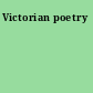 Victorian poetry