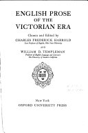 English prose of the Victorian era /