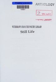 Still life : poems from the cheshire prize for literature 2010 /