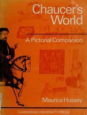 Chaucer's world : a pictorial companion /