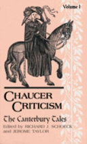 Chaucer criticism ; an anthology /