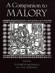 A companion to Malory /