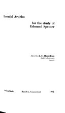 Essential articles for the study of Edmund Spenser /