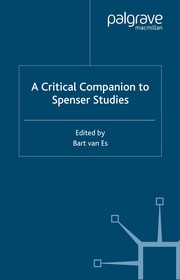 A critical companion to Spenser studies /