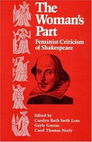 The Woman's part : feminist criticism of Shakespeare /