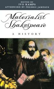 Materialist Shakespeare : a history /