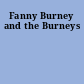 Fanny Burney and the Burneys