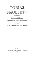 Tobias Smollett : bicentennial essays presented to Lewis M. Knapp /