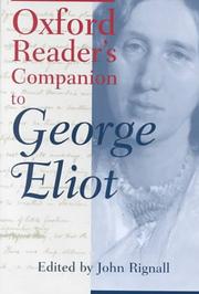 Oxford reader's companion to George Eliot /