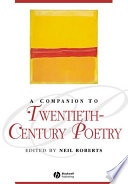 A companion to twentieth-century poetry