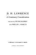 D.H. Lawrence : a centenary consideration /