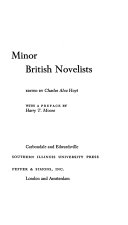 Minor British novelists /