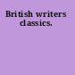 British writers classics.