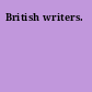 British writers.