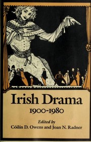 Irish drama, 1900-1980 /