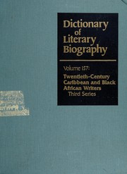 Twentieth-century Caribbean and Black African writers.