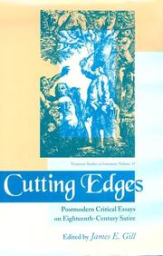 Cutting edges : postmodern critical essays on eighteenth-century satire /